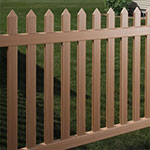 Woodgrain Fences