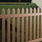 WoodGrain Picket Fence