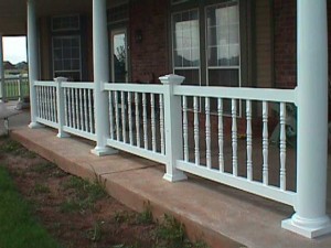 Porch Railing with 8
