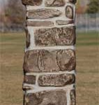 Pre-Formed Rock Pillar - Brown