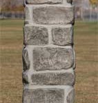 Pre-Formed Rock Pillar - Gray