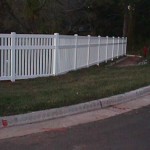 Semi-Private Fence 6' with Sign