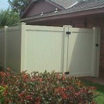 Almond Privacy with Walk Gate
