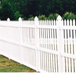 Open Narrow Picket Fence